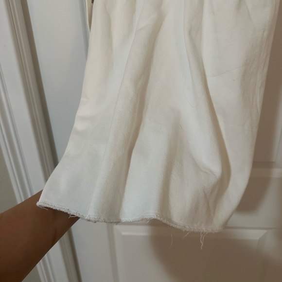 Paige White Denim Belted Dress NWT - Picture 4 of 5